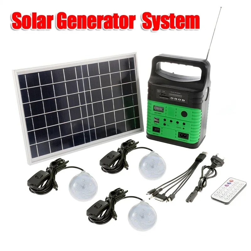 Emergency Radio Solar - Sistema de generador de energía Solar