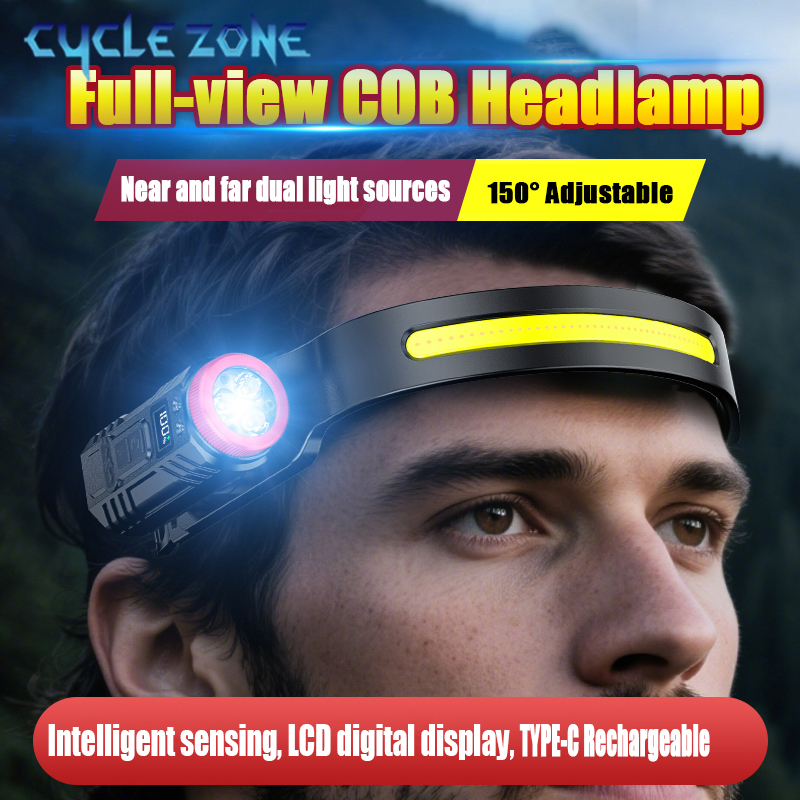 Outdoor Adventure Zone - Linterna frontal con Sensor de movimiento