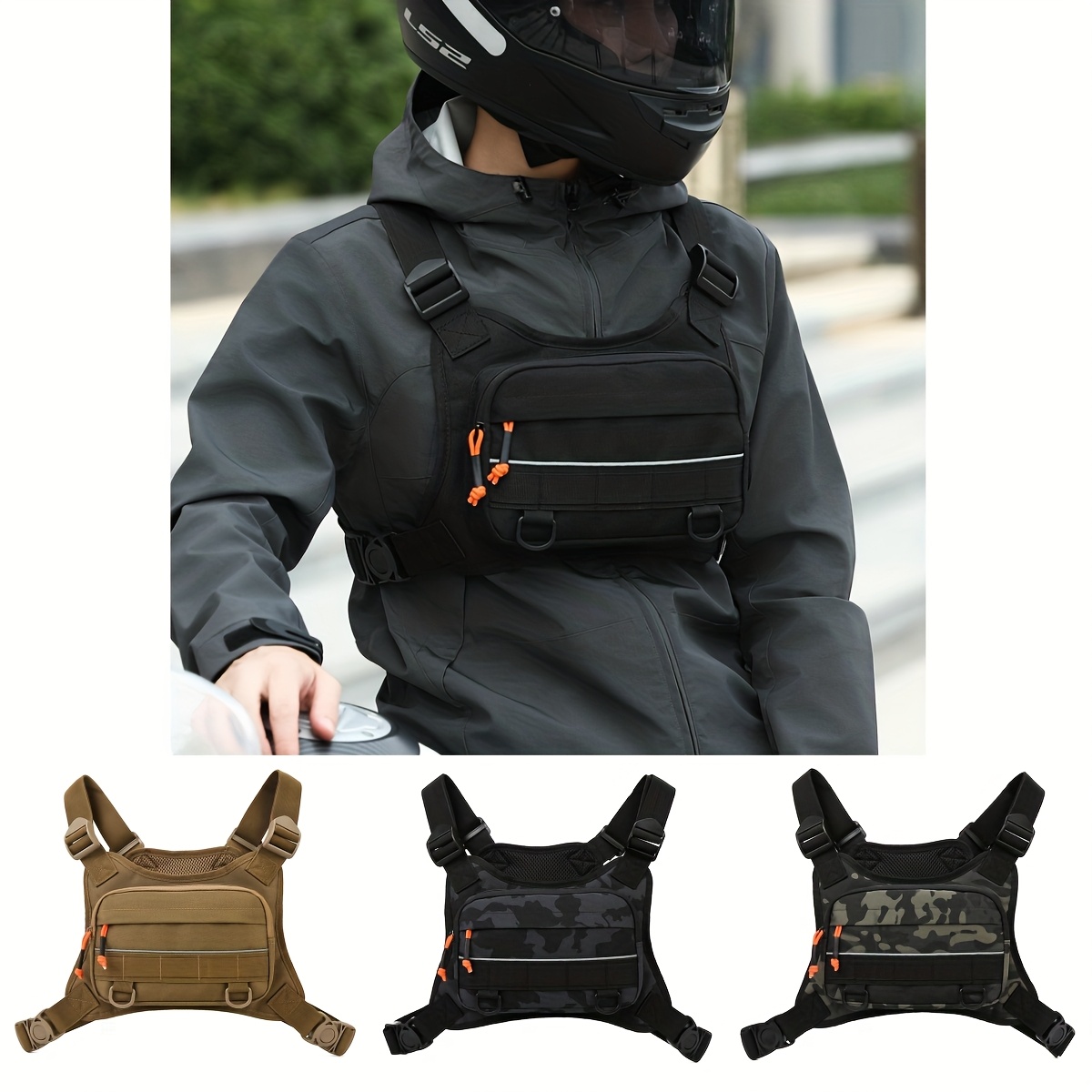 Outdoor Adventure With No Backpack - Bolso de pecho para hombre de