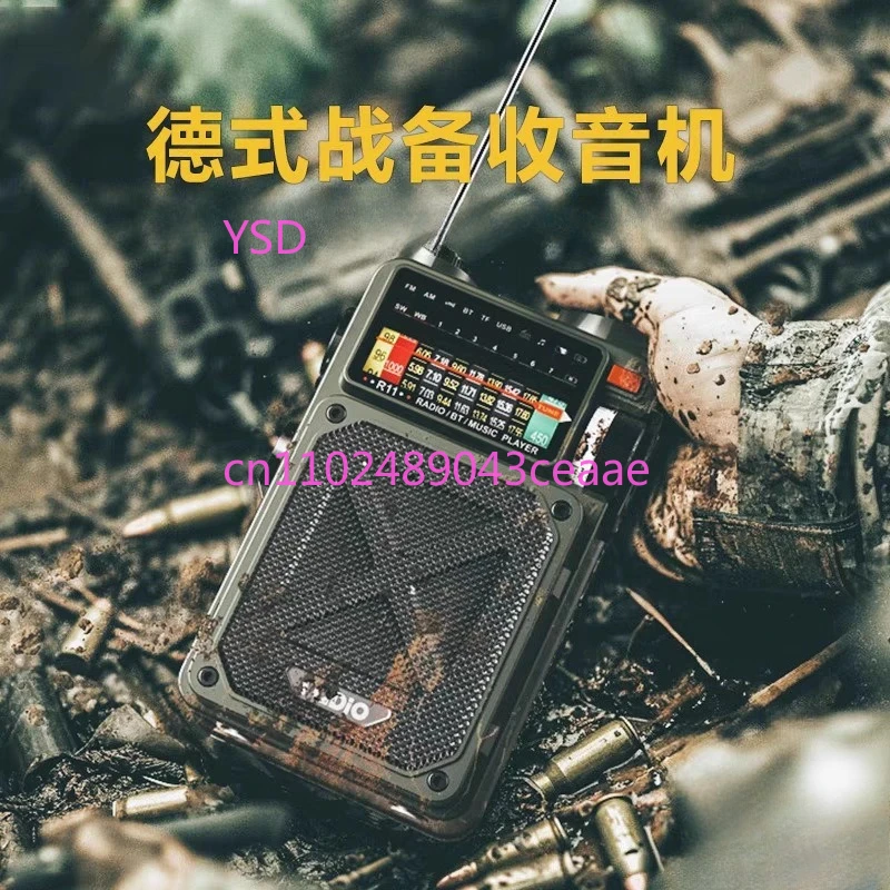 Emergency Radio Solar - Altavoz Bluetooth pequeño, radio de mano