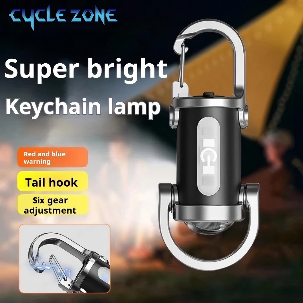 Outdoor Adventure Zone - Mini llavero con luz LED, luz
