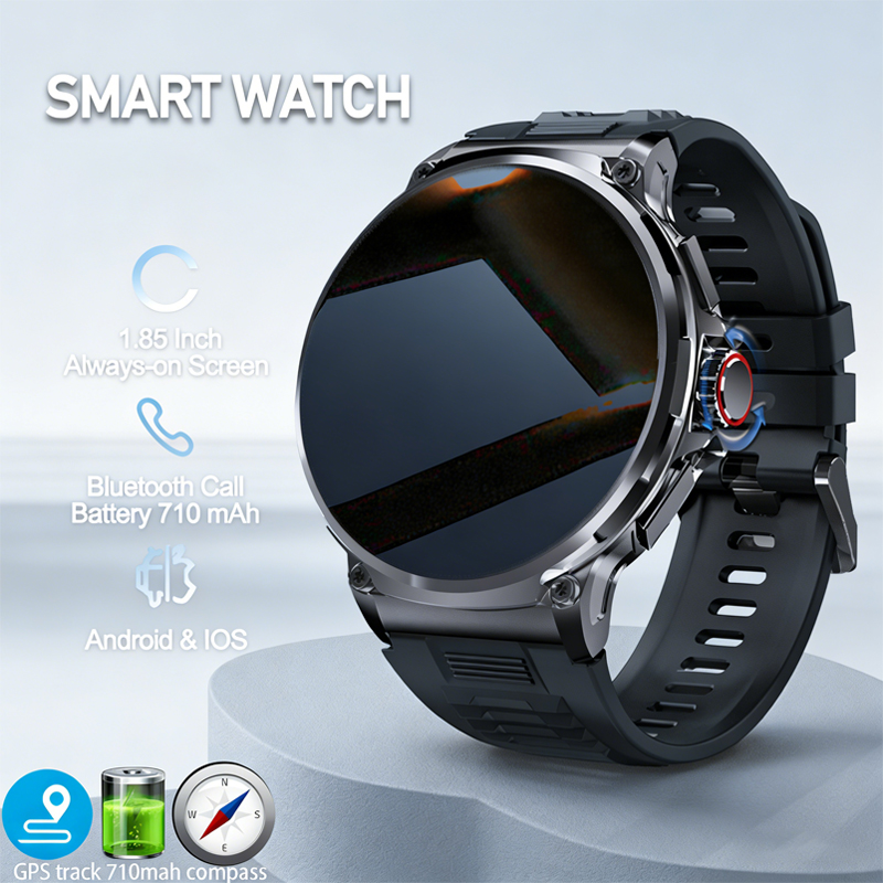 Outdoor Adventure Zone - Reloj Inteligente Deportivo para Hombre, 710mAh,