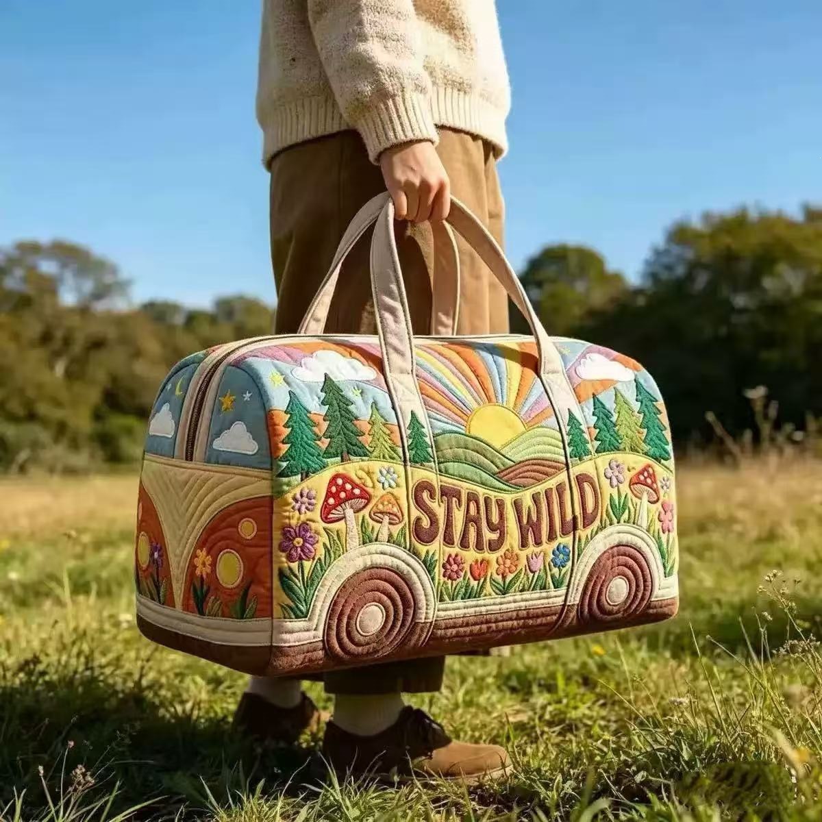 Outdoor Adventure Rv - Bolsa de viaje acolchada estilo camper