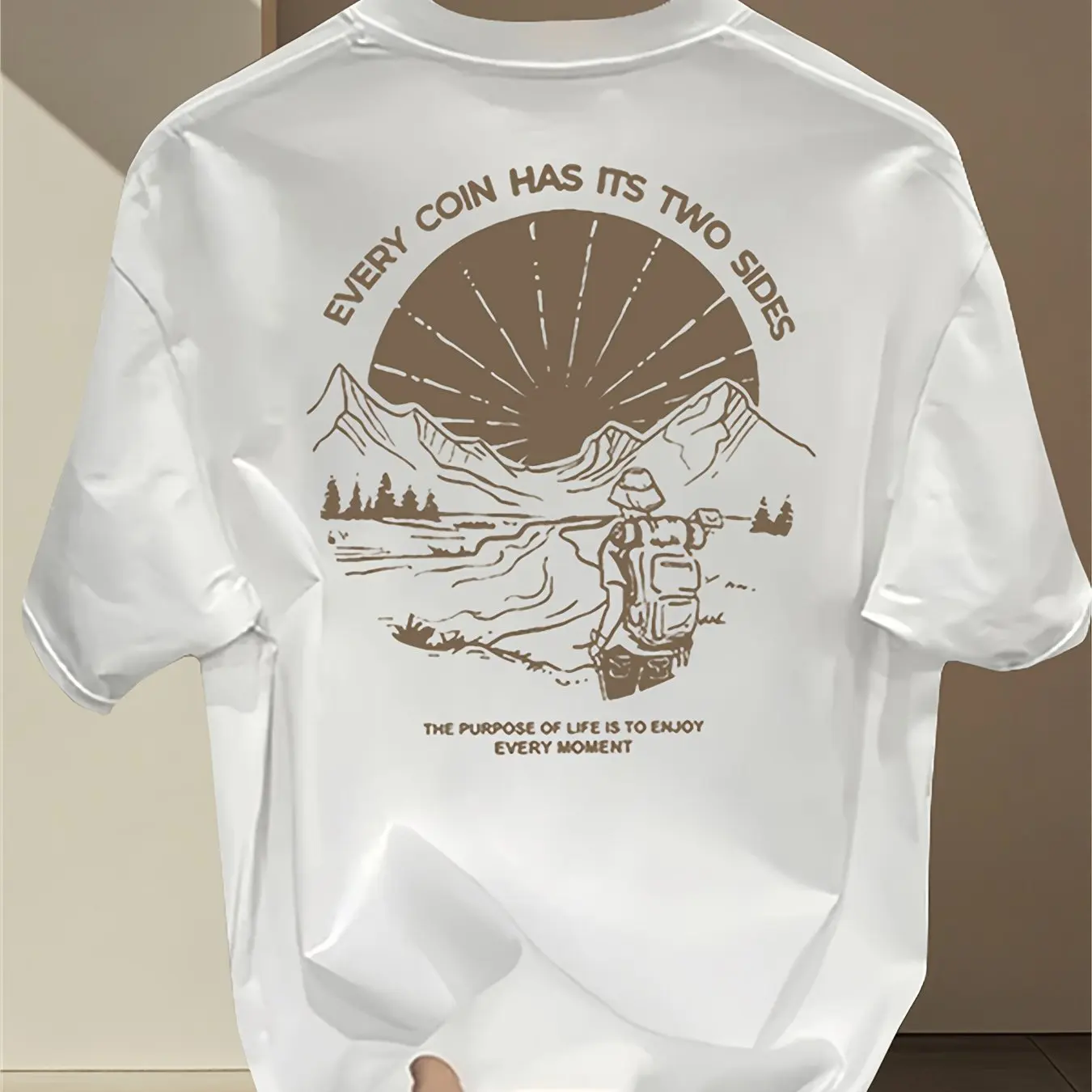 Camiseta gráfica vintage de se - Outdoor Adventure Quotes Short reseña y precio
