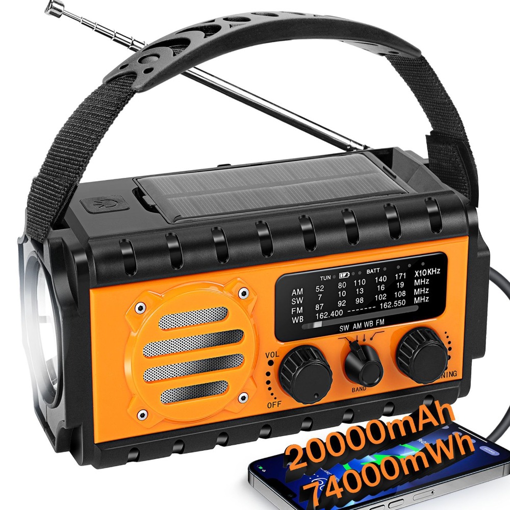 Radio de Emergencia Portátil c - Emergency Radio Solar reseña y precio