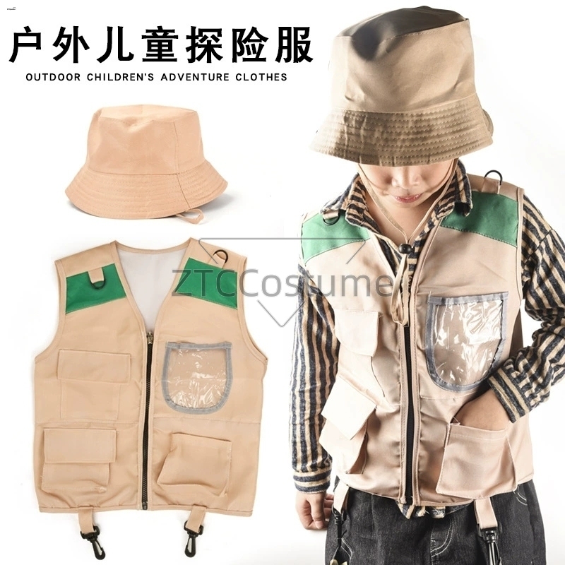 Chaleco y sombrero de explorad - Outdoor Adventure Kit For Boys reseña y precio
