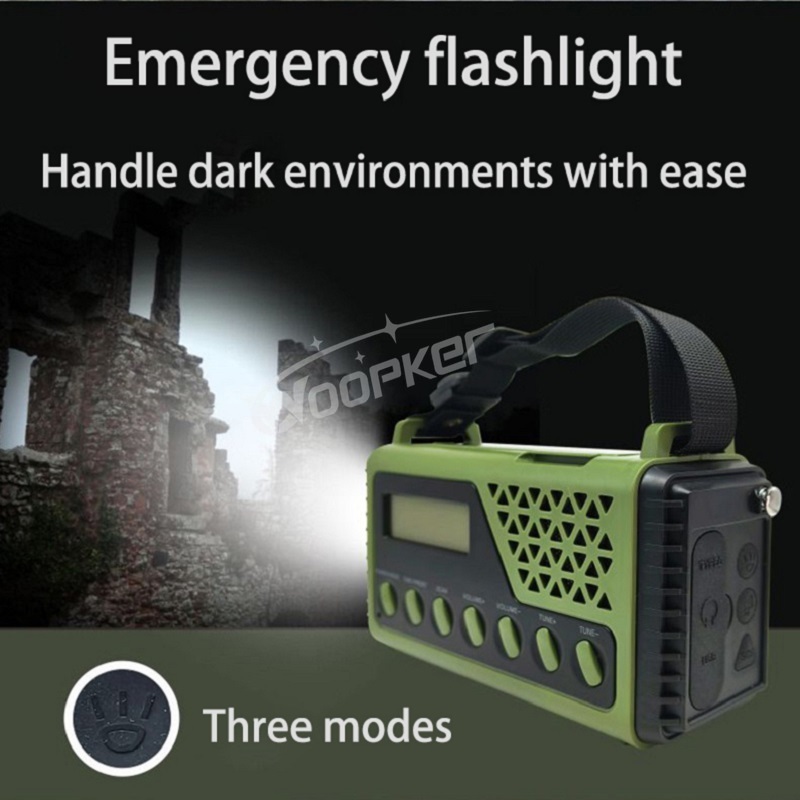 Woopker Radio SY-1199 10000mAh - Emergency Radio Solar reseña y precio
