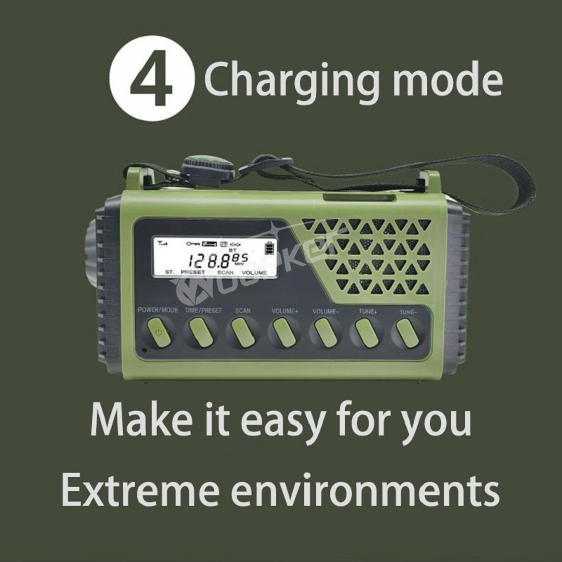Woopker Radio SY-1199 10000mAh - Emergency Radio Solar reseña y precio