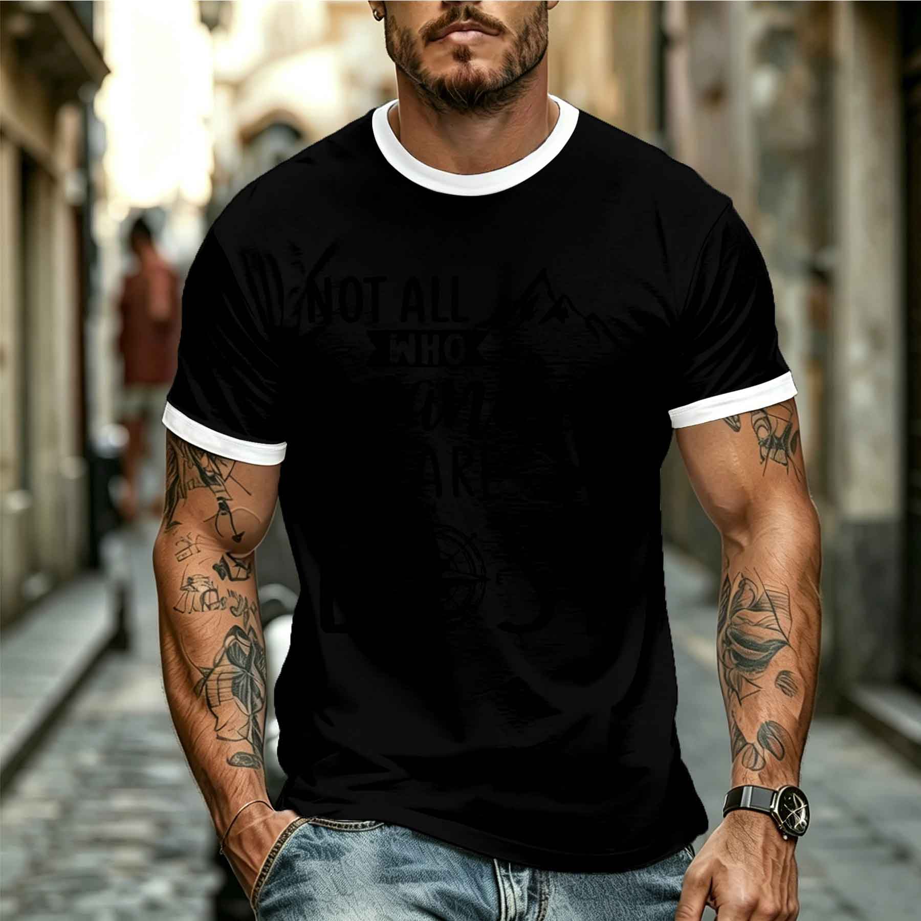 Camiseta de aventura para homb - Outdoor Adventure Quotes Short reseña y precio