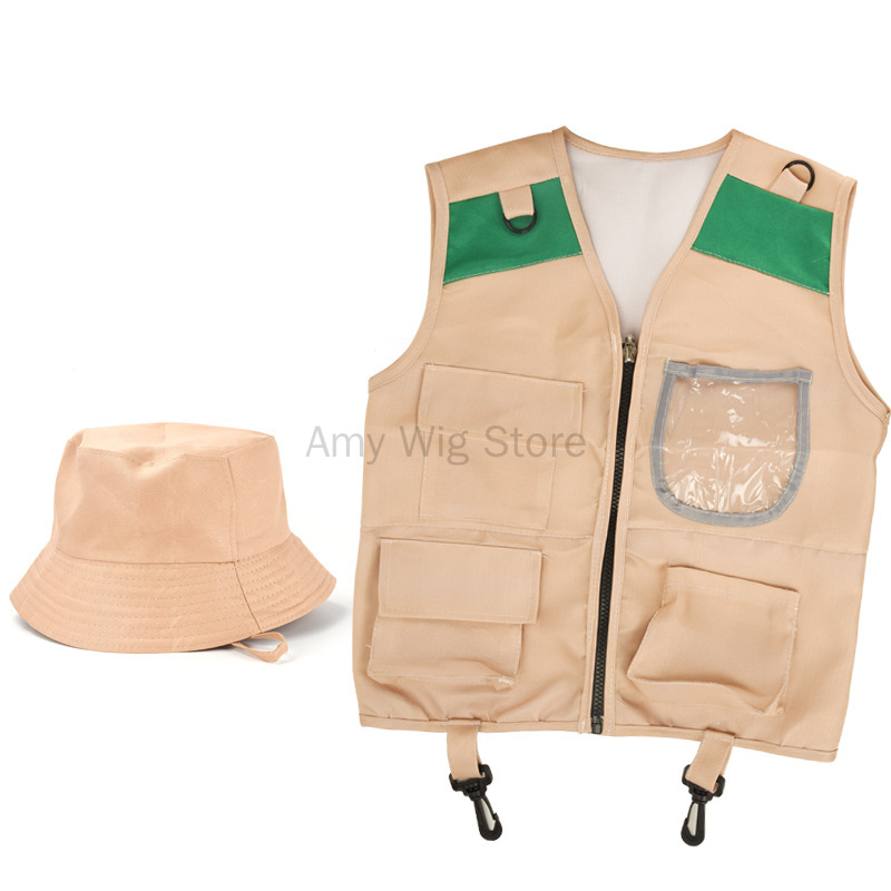 Chaleco y sombrero de explorad - Outdoor Adventure Kit For Boys reseña y precio