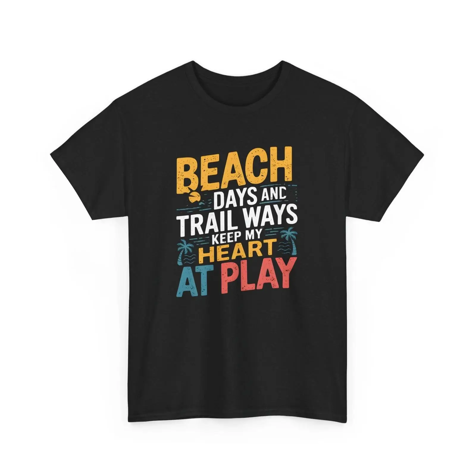 Camiseta Beach Days Trail Ways - Outdoor Adventure Quotes Short reseña y precio