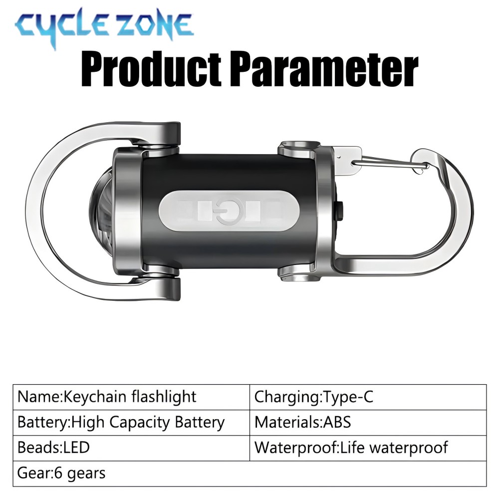 Mini llavero con luz LED, luz  - Outdoor Adventure Zone reseña y precio