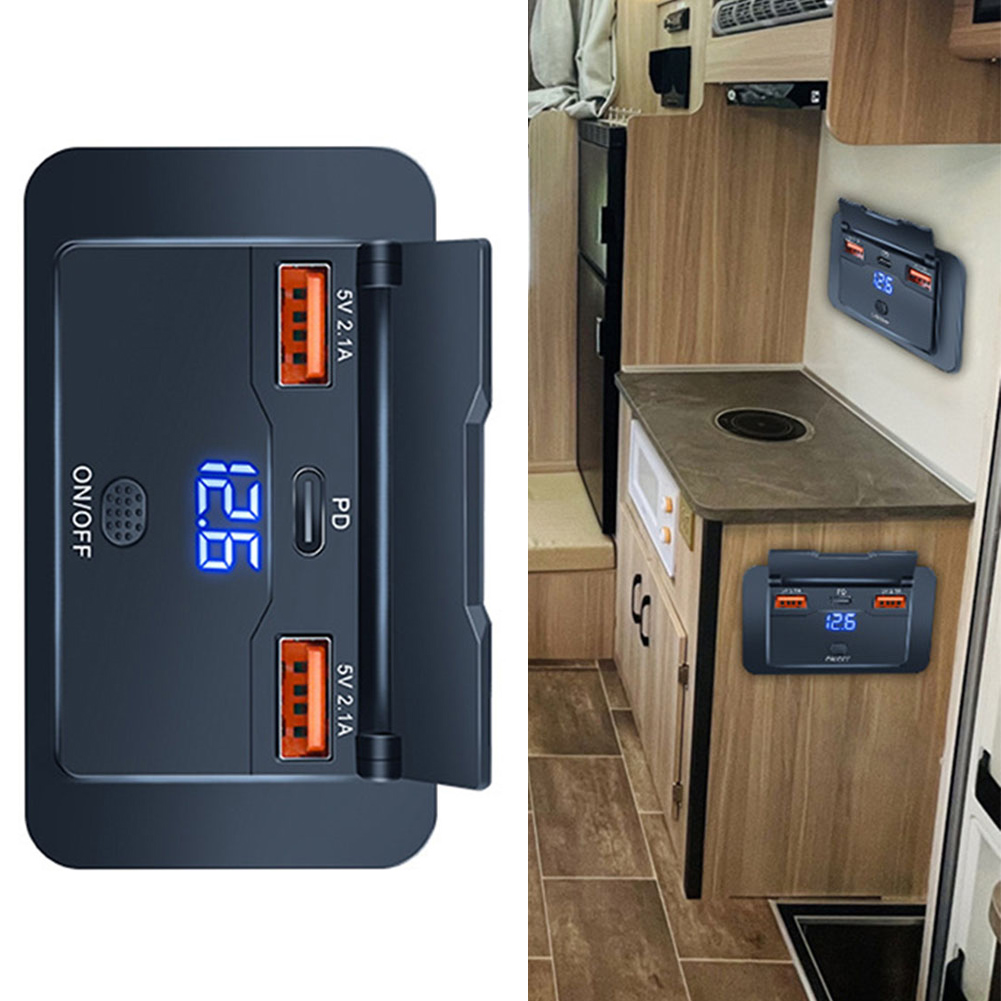 Enchufe de alimentación para c - Outdoor Adventure Rv reseña y precio