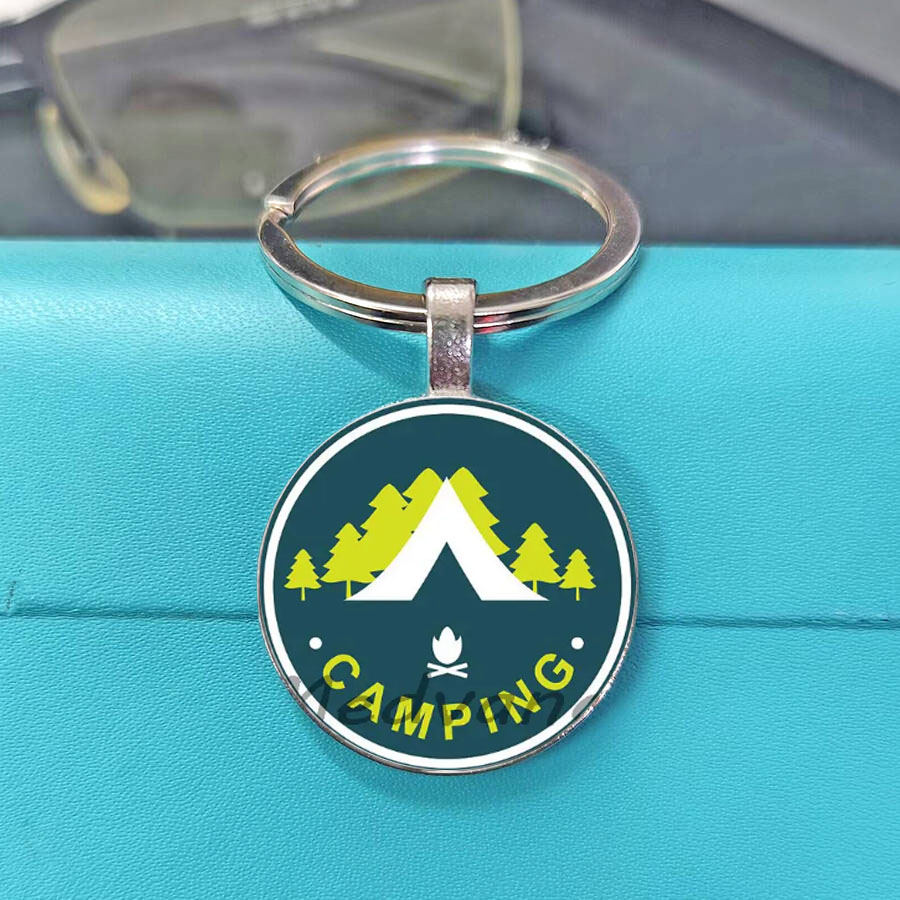 Llavero de Cristal para Acampa - Outdoor Adventure Rv reseña y precio