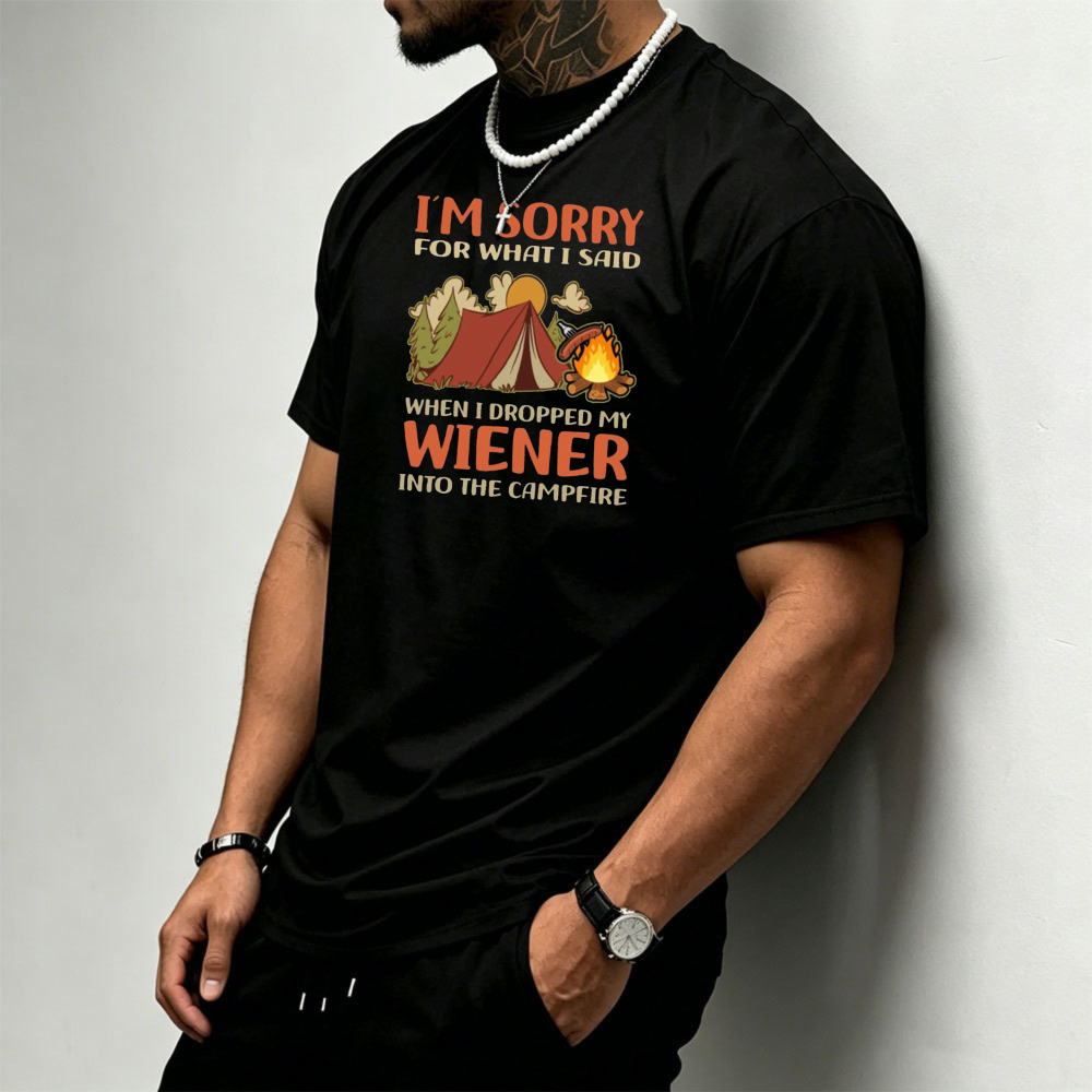 Camiseta con estampado gráfico - Outdoor Adventure Quotes Short reseña y precio