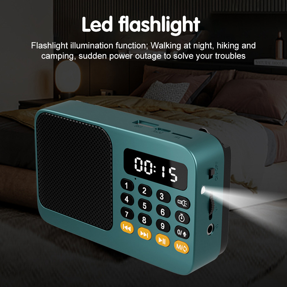 Radio de emergencia con manive - Emergency Radio Solar reseña y precio