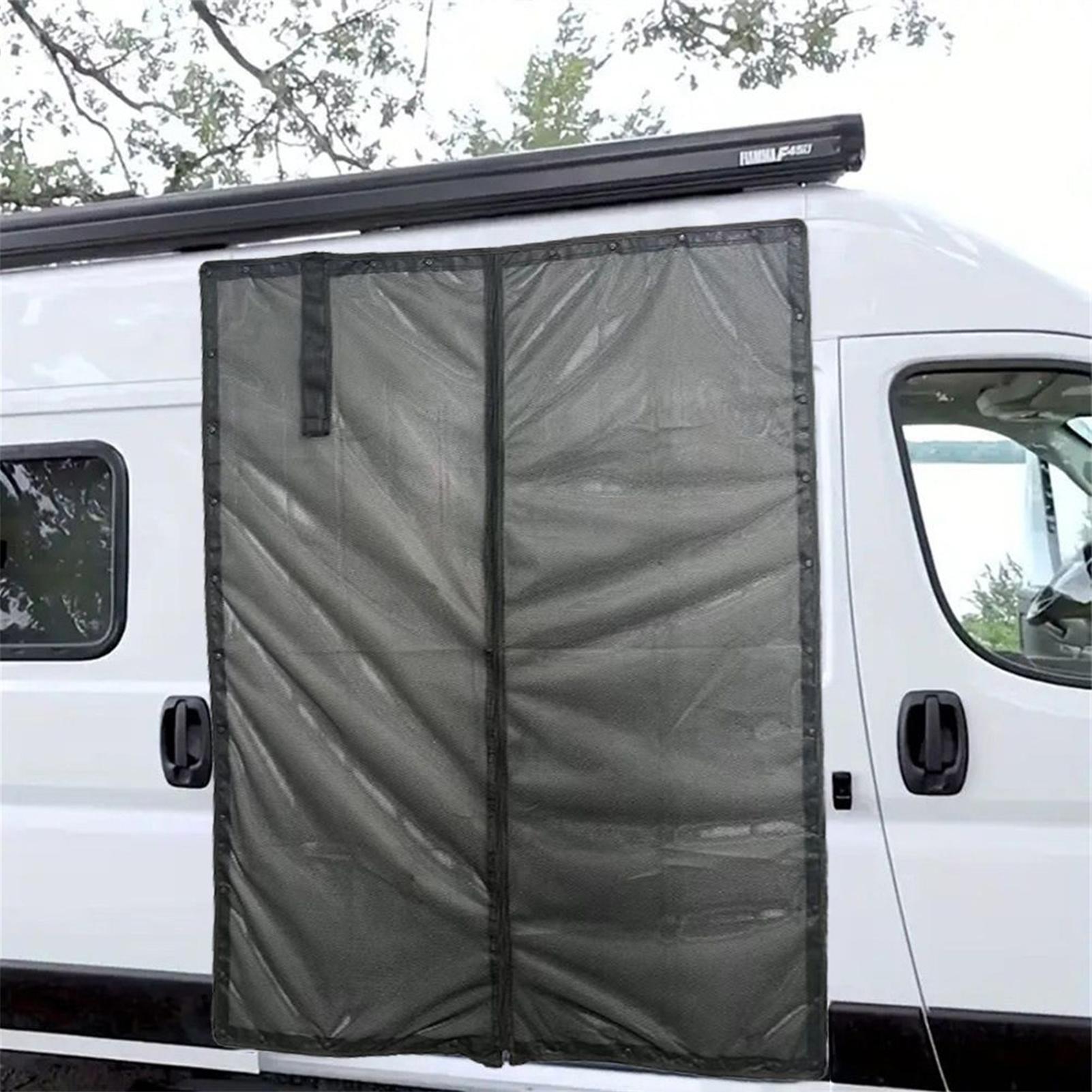 Pantalla de puerta de furgonet - Outdoor Adventure Rv reseña y precio