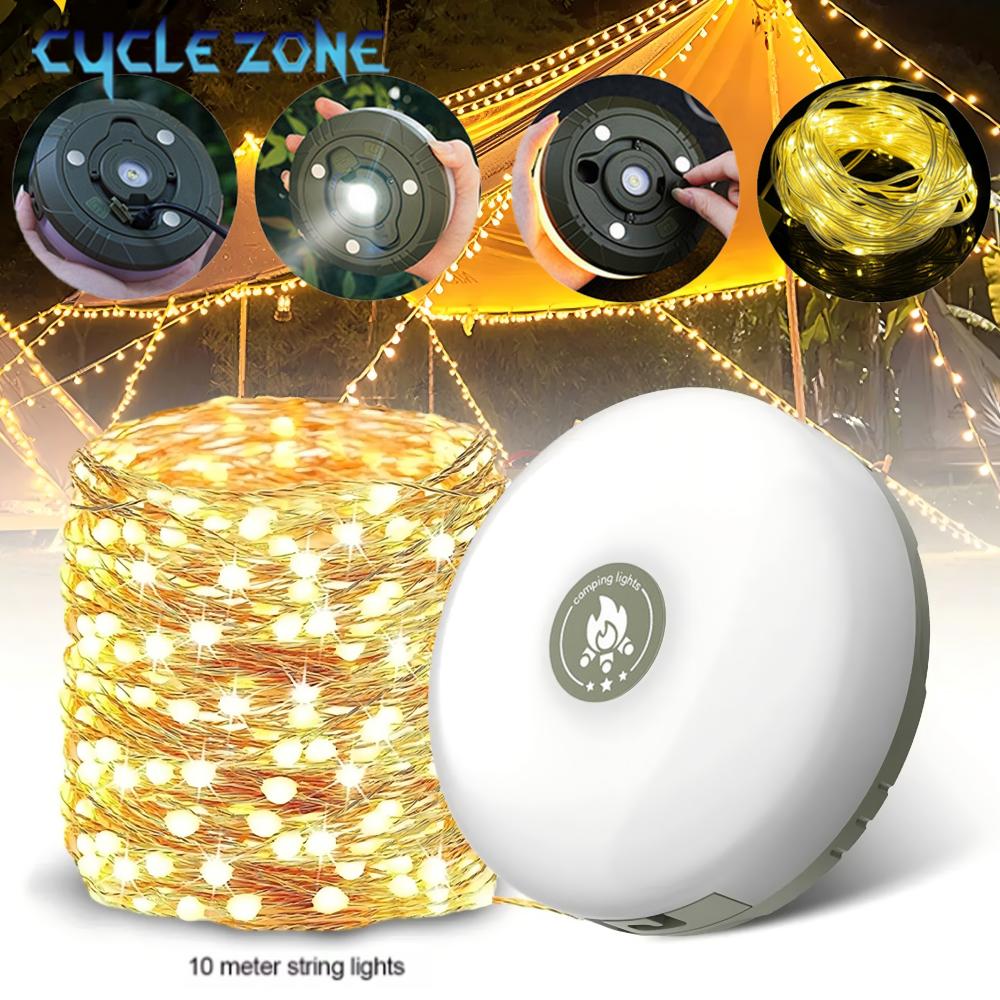 Lámpara LED de Camping con tir - Outdoor Adventure Zone reseña y precio