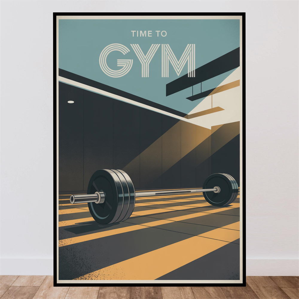Póster de tiempo para el gimna - Outdoor Adventure Quotes reseña y precio