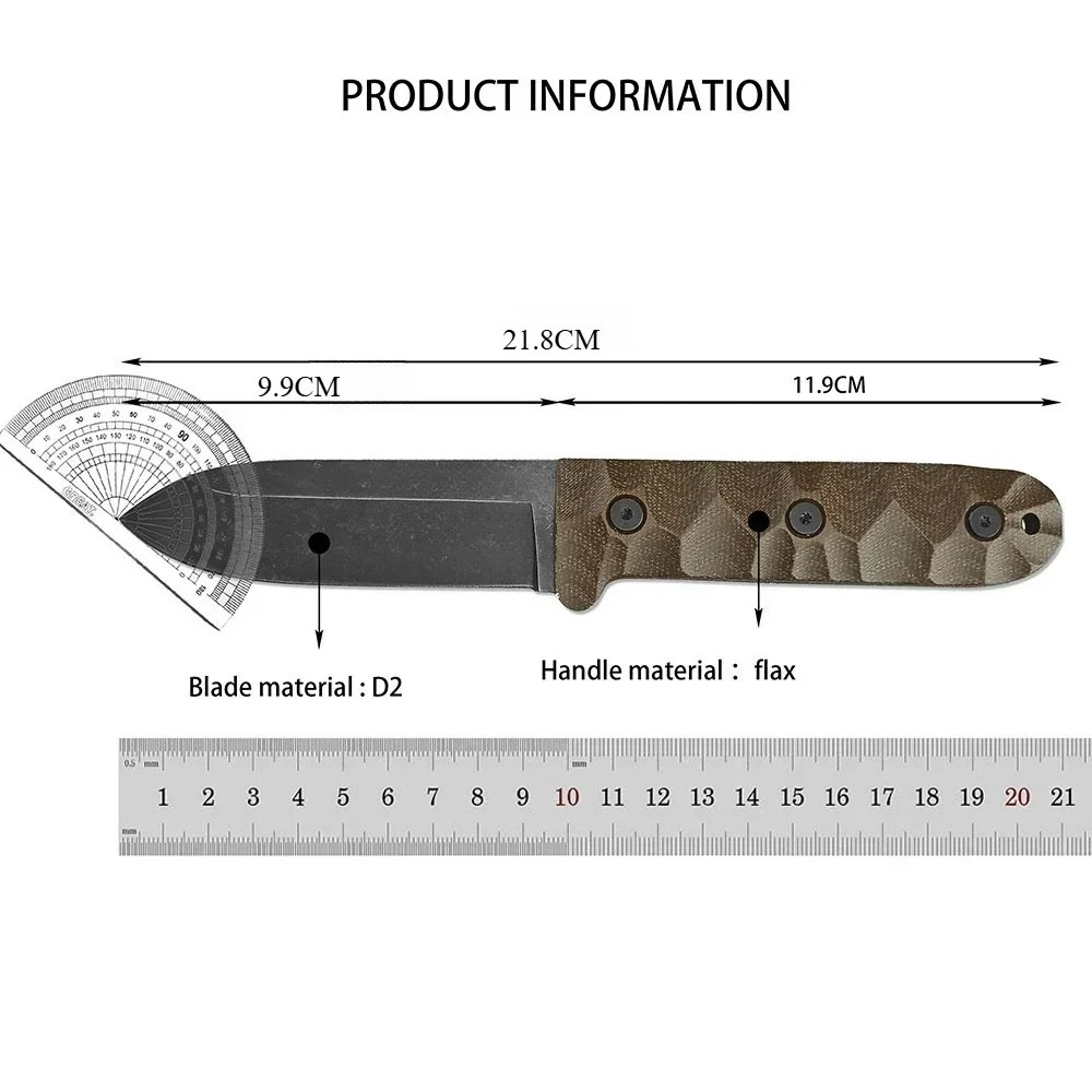 Cuchillo Fijo Multiusos PR4 pa - Outdoor Adventure With No Backpack reseña y precio