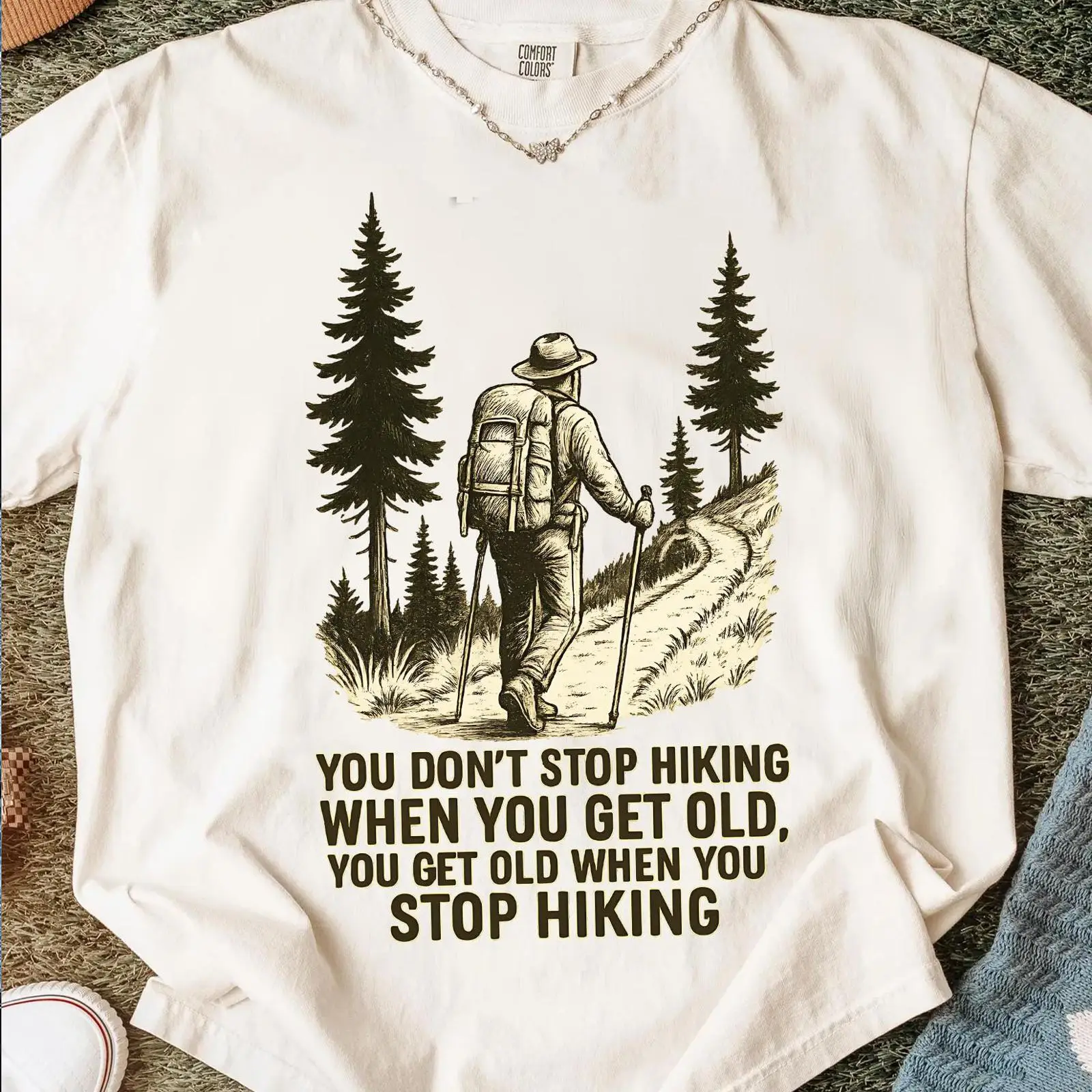 Camiseta con cita divertida: N - Outdoor Adventure Quotes Short reseña y precio