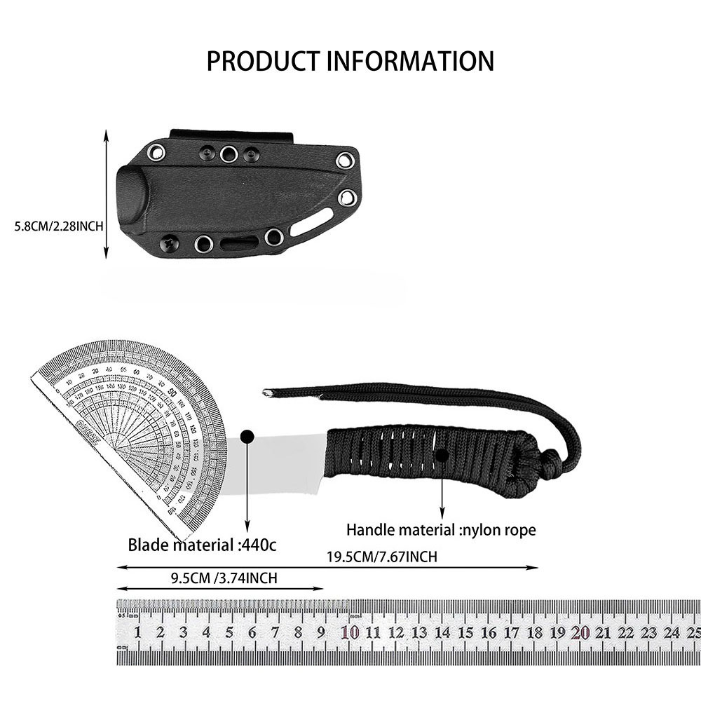 Cuchillo de Supervivencia Port - Outdoor Adventure With No Backpack reseña y precio