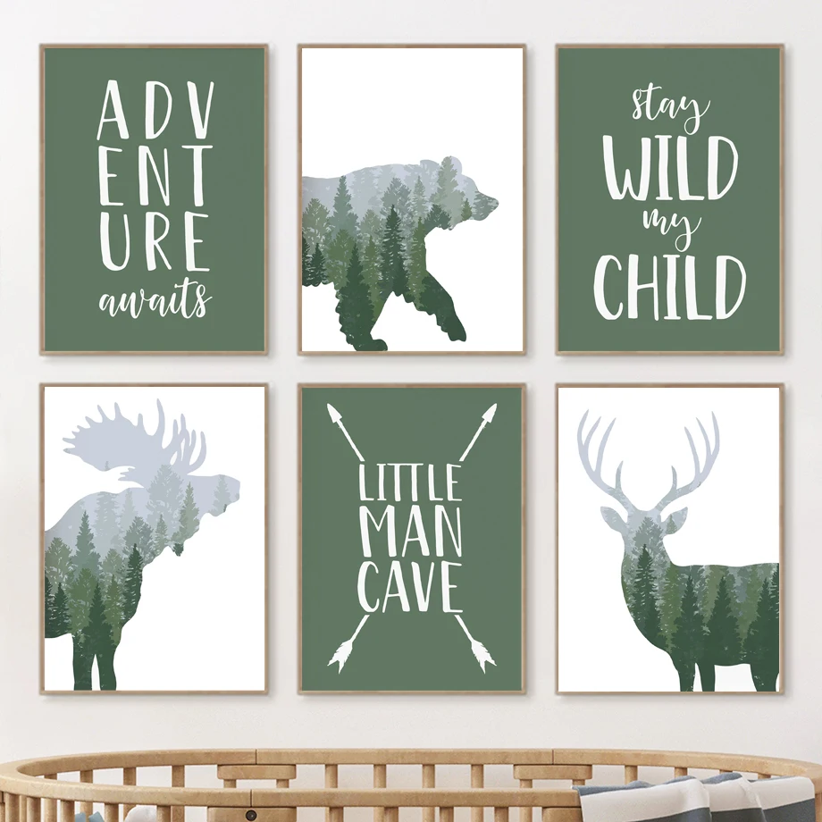 Lienzo decorativo con diseño d - Outdoor Adventure Quotes reseña y precio