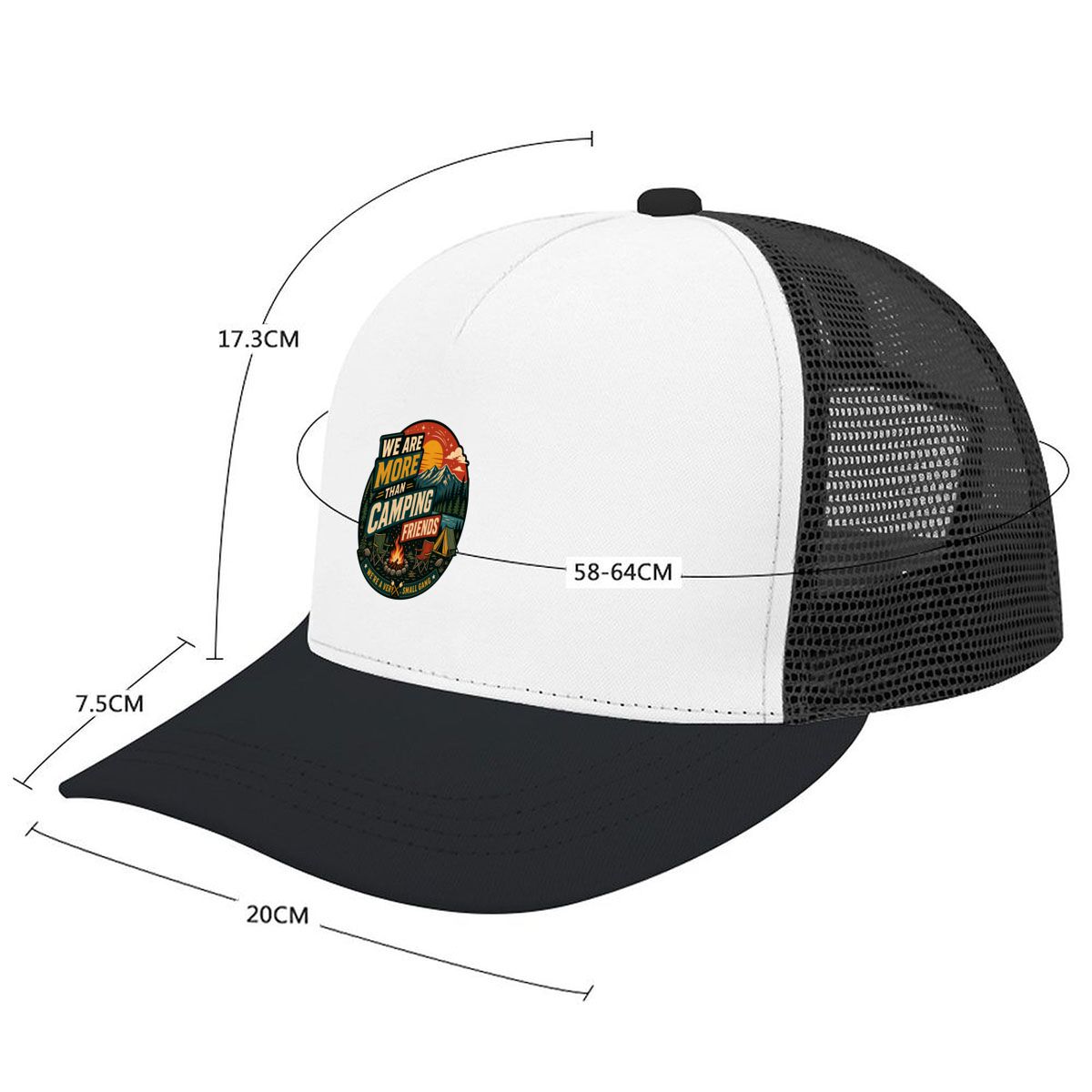 Gorra de béisbol de malla Retr - Outdoor Adventure Quotes reseña y precio