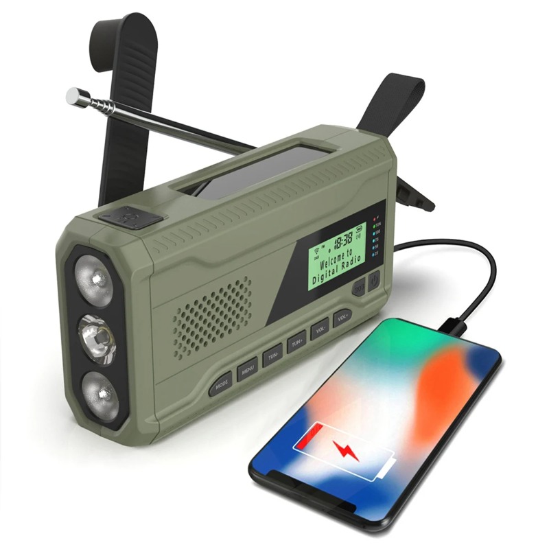 Radio DAB/FM con Bluetooth, ra - Emergency Radio Solar reseña y precio