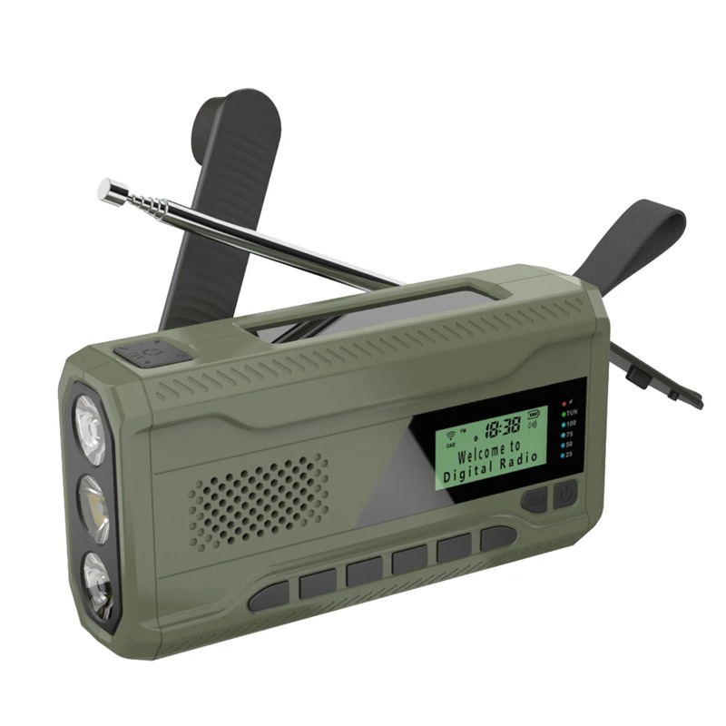 Radio DAB/FM con Bluetooth, ra - Emergency Radio Solar reseña y precio