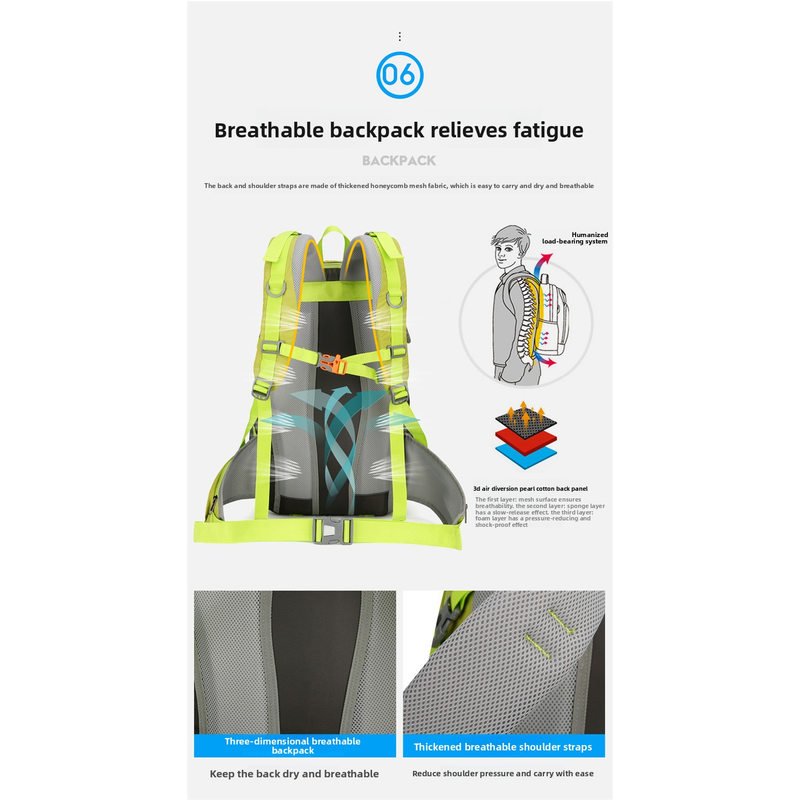 Mochila de Senderismo AZELA 36 - Outdoor Adventure With No Backpack reseña y precio